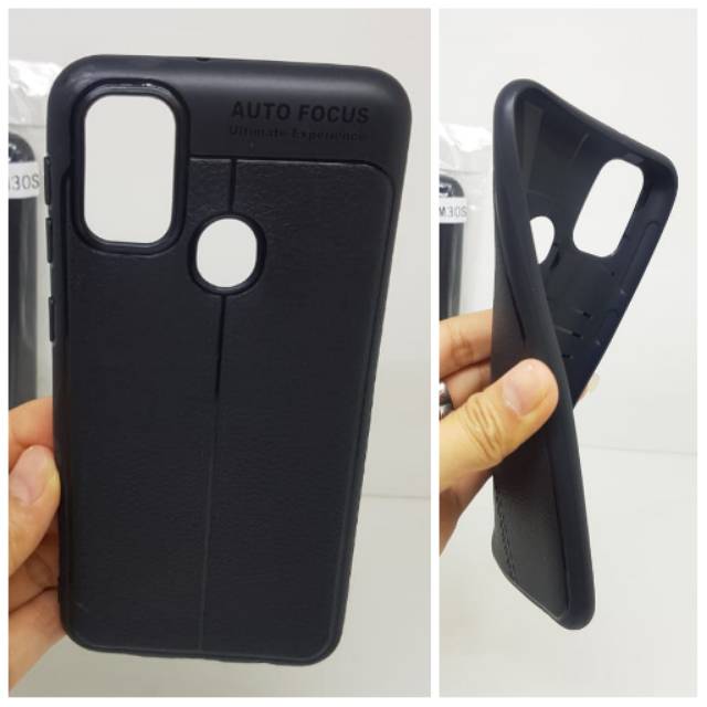 Auto Focus Samsung M30s 6.4&quot; Leather Soft Case Samsung M30s Auto Fokus Samsung M30 S Casing M30s