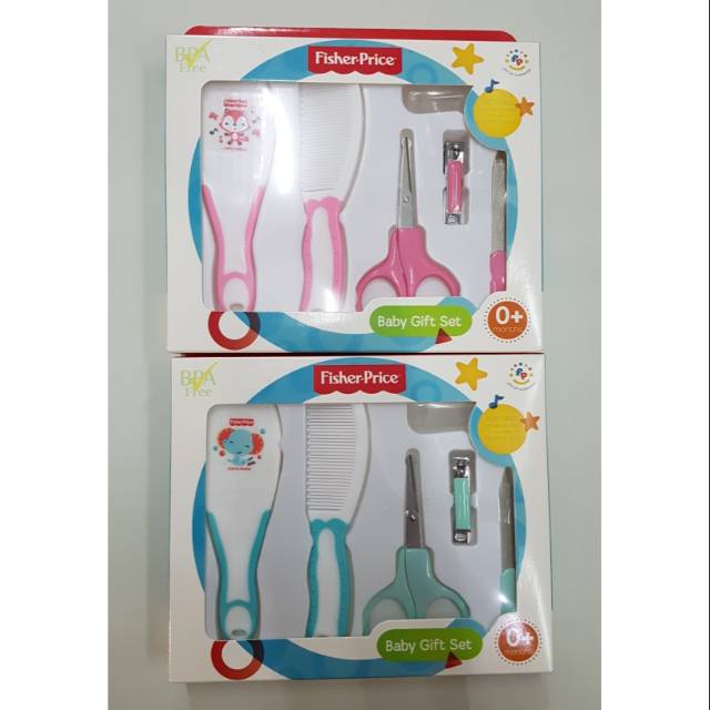 paket kado hadiah bayi baby gift set baru lahir lahiran nail kit set sisir gunting perawatan bayi