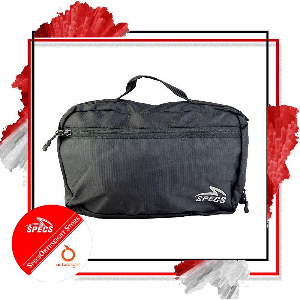 Tas Clutch Specs ACE TOILETRIES BAG - Hitam Abu