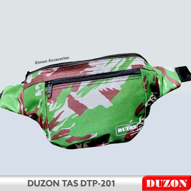 DUZON TAS DPT201 TAS HP SELEMPANG PINGGANG TAS CASUAL UNISEX BAG TAS SEPEDA BIKER