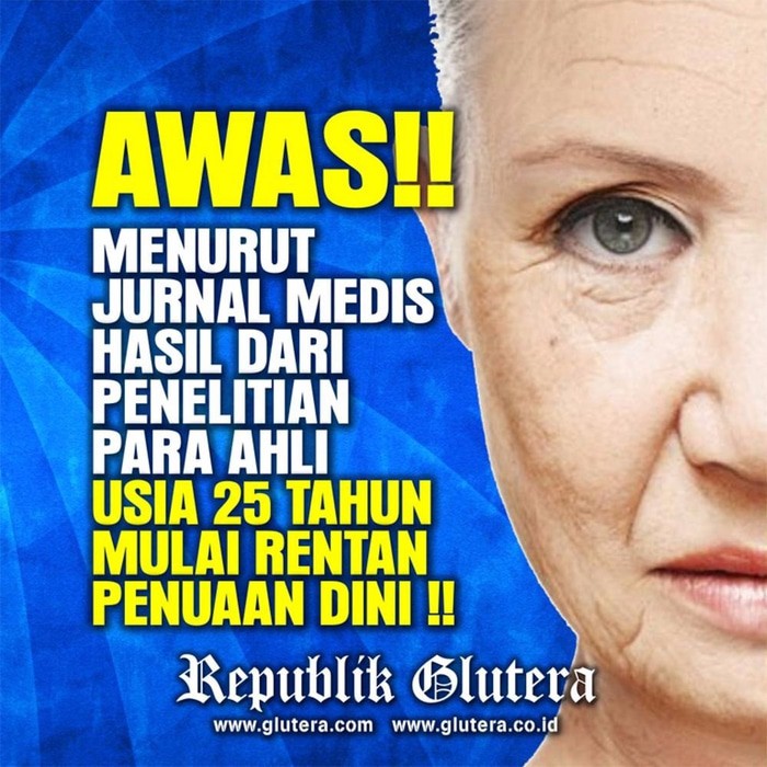 DISKON - GLUTERA PAKET PROMO KULIT PUTIH MULUS BERSIH BENING CERAH BERCAHAYA PERAWATAN KULIT