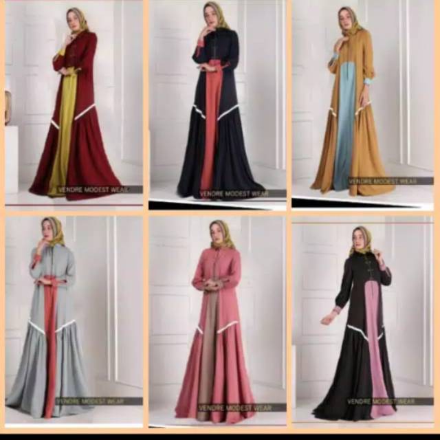 Belle Dress By Vendre Modest Wear (Original)