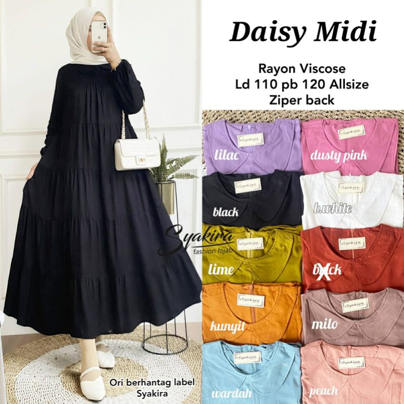 Daisy Midi Dress By Syakira