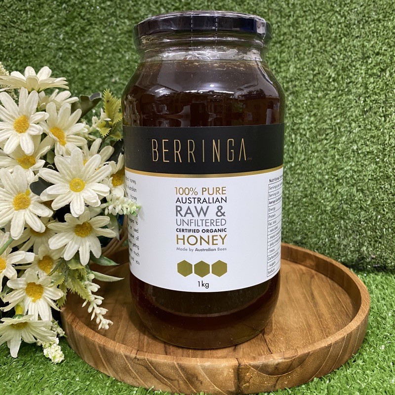 Berringa Organic Raw Honey 1Kg Madu Organik