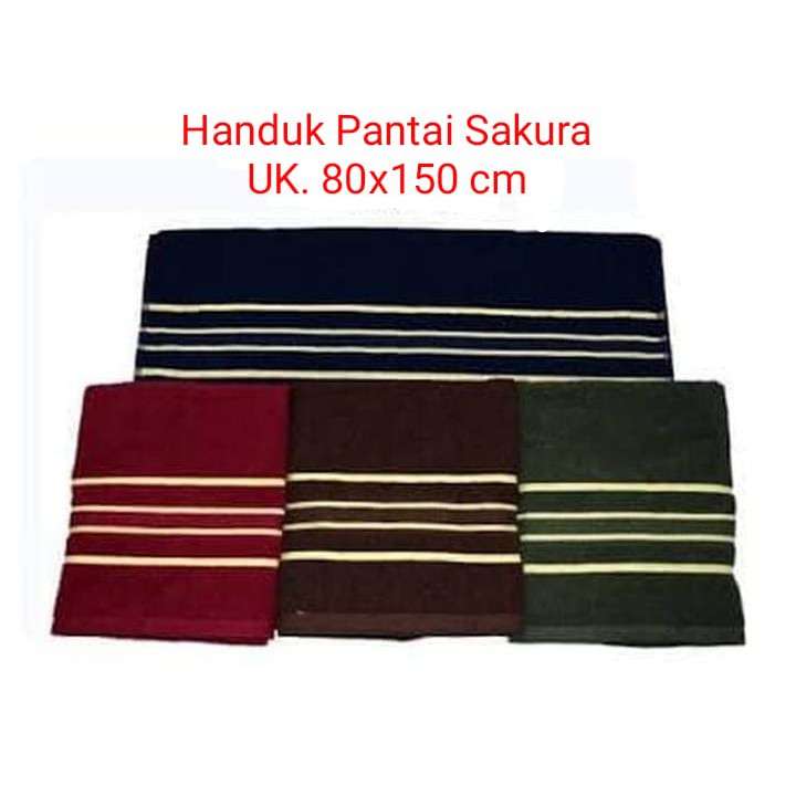 RC Handuk Mandi Dewasa Milano Patriot Jumbo Ukuran 70x135 cm Bahan Katun