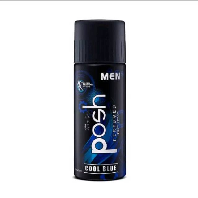 Posh Men Body Spray Cool Blue 150ml