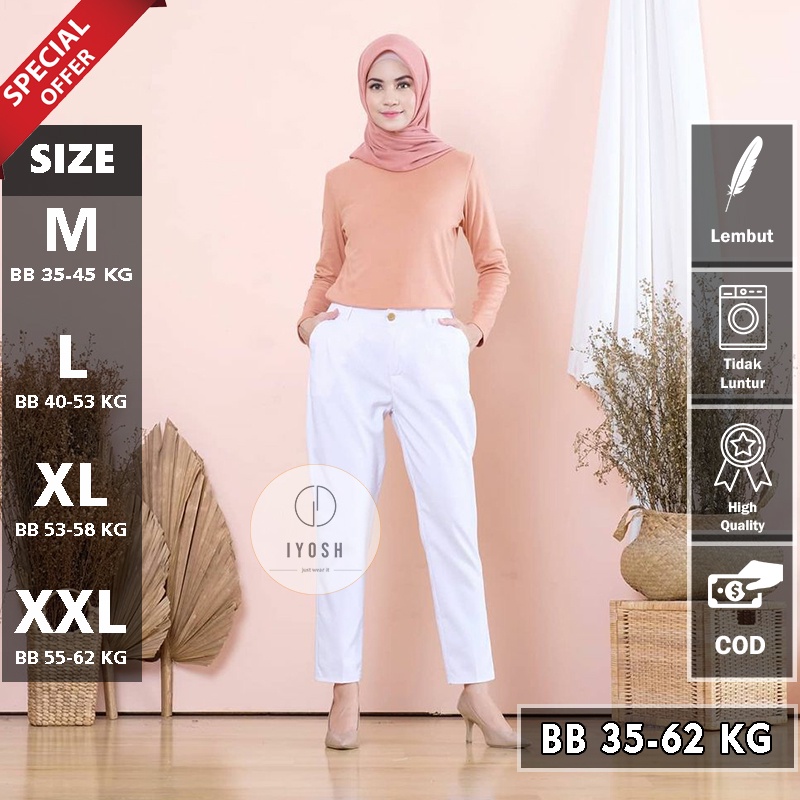 Baggy Pants Premium M L XL XXL / Baggy Pants Wanita / Celana Panjang Wanita / Celana Wanita