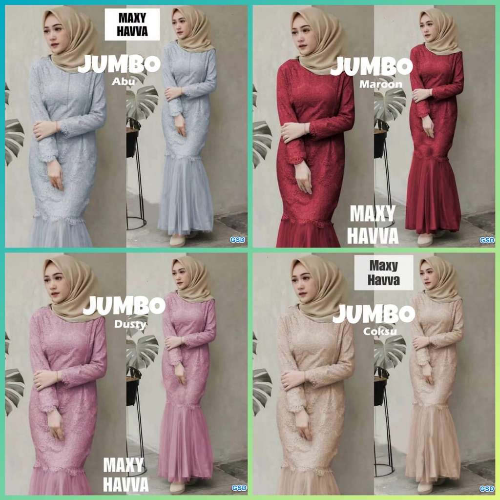 Maxi Havva/gamis maxi/gamis syari/dress elegan/dress maxi/terusan maxi wanita/terusan panjang wanita