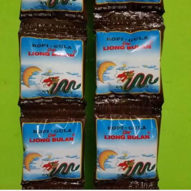 

Kopi liong asli bogor 1renceng isi 10 bks