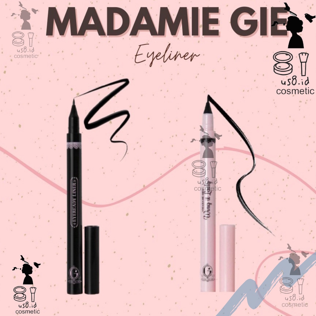 MADAME GIE Eyeready Liner &amp; Eye Wing It Lady Liner 1g | madam gie eyeliner waterproof spidol