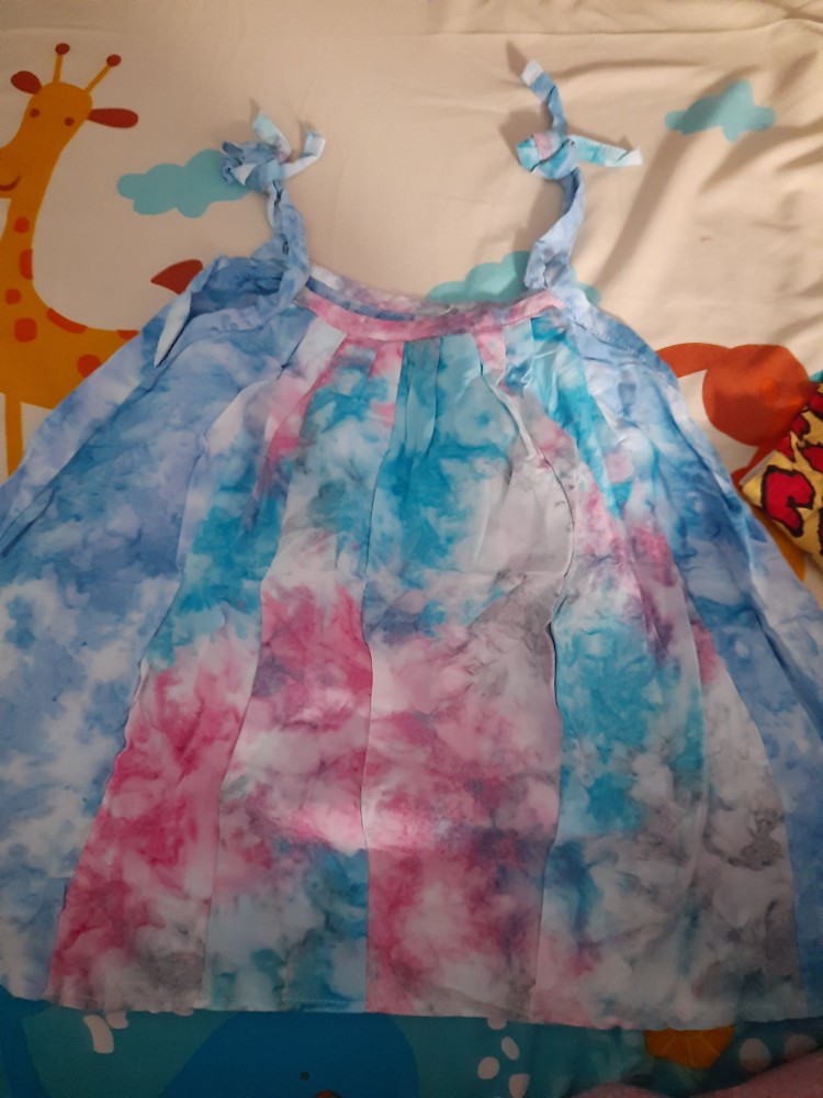 Daster Batik Anak Lengan Tali, Dress Cheribell, Dress Anak Kekinian Grosir Batik Murah