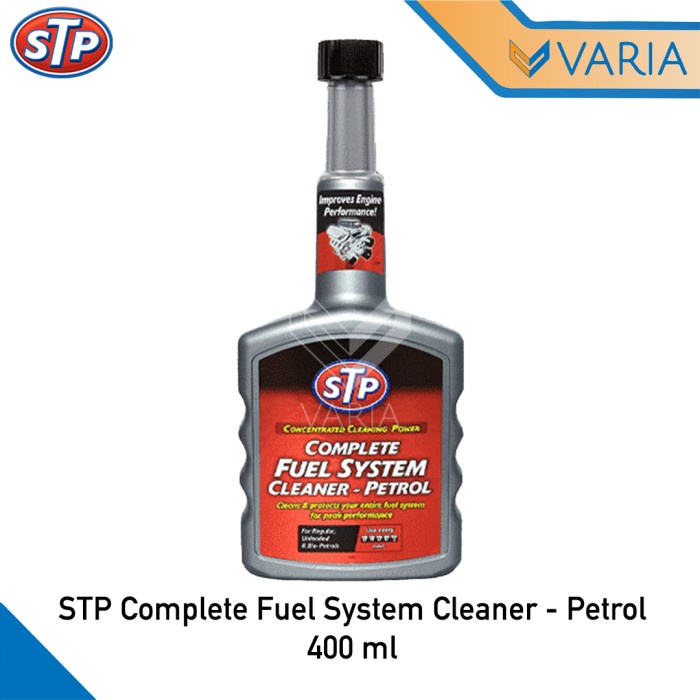 Jual STP Complete Fuel System Cleaner Petrol 400 ml Campuran Bensin