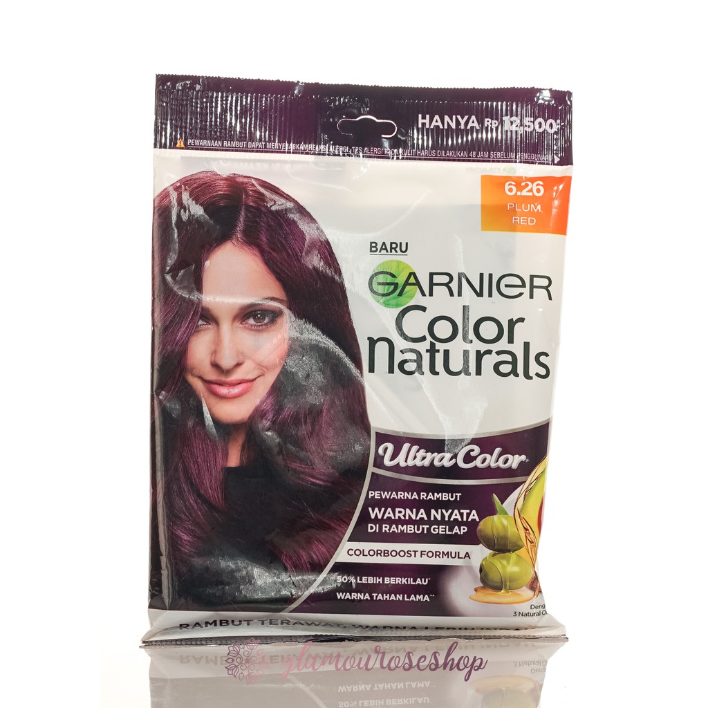 ❤️Glamouroseshop❤️ Garnier Color Naturals Sachet Garnier Ultra Color Pewarna Rambut Cat Rambut Semir  Garnier Men Shampoo Sachet