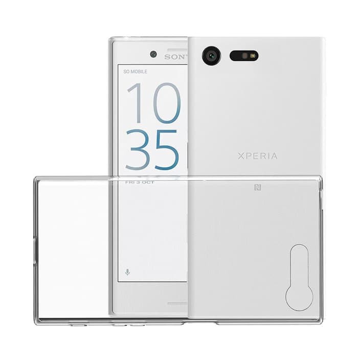 G517Case sony xperia x compact 4 6inch ultra thin tpu soft case clear