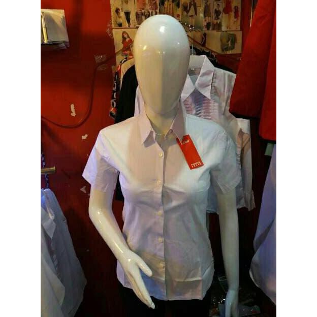Top Terlariss Kemeja Putih Pendek Wanita. Kemeja Formal Wanita. Krmrja Putih