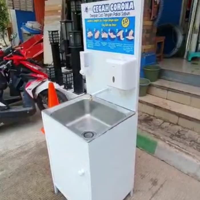 Tempat Cuci Tangan Portable Wastafel Portable Custom