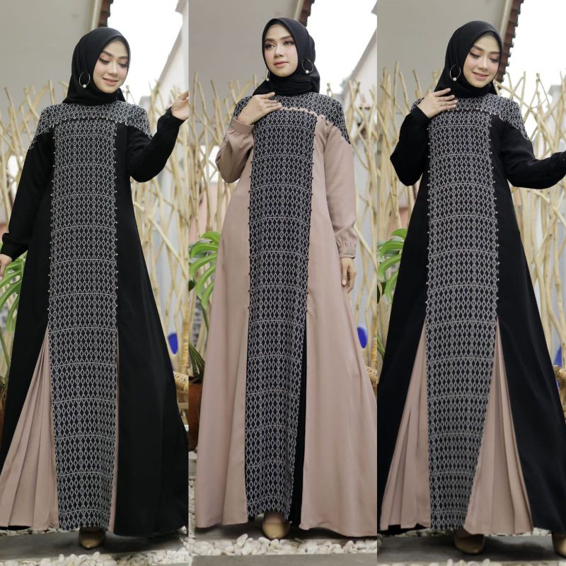 SAKIRA DRESS FARINA ABAYA DRESS REFERENSI JAVINA
