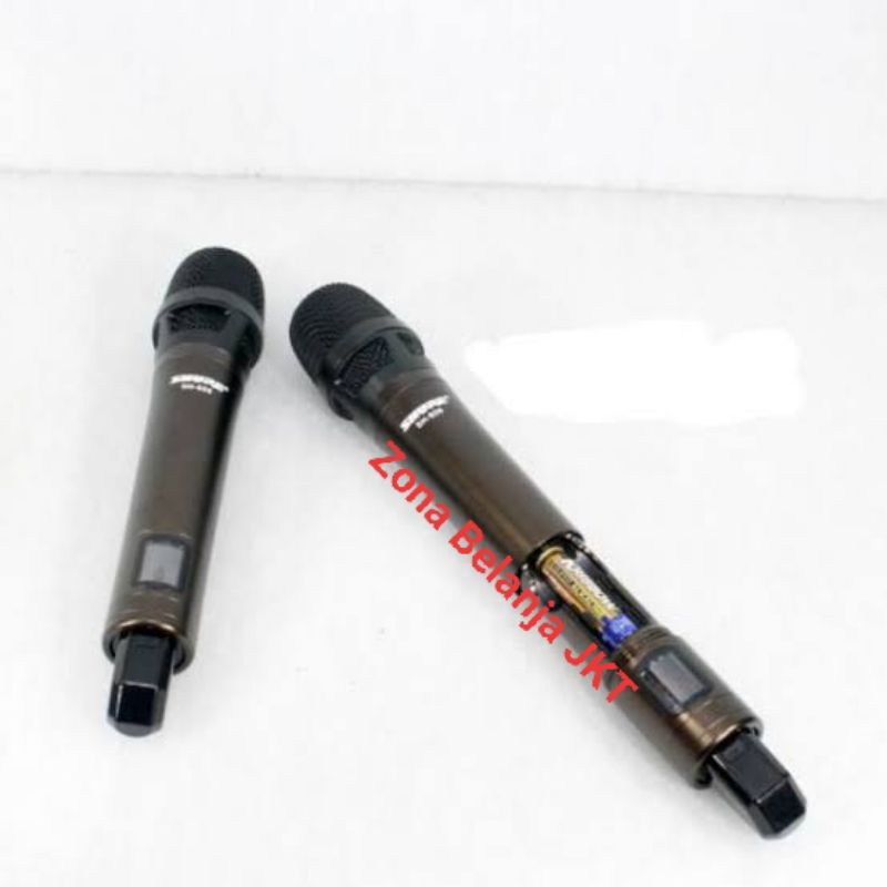 Microphone - Mic Wirelles SHURE SH-950 Dual Handle Vocal Dynamic