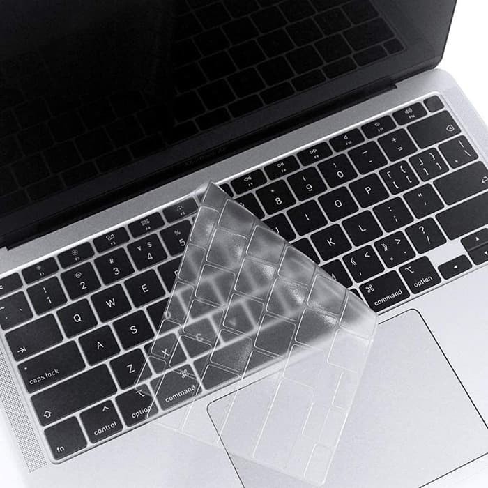 Silicone Keyboard Cover Macbook Air 13 Inch A2179 Touch ID Retina 2020 clear