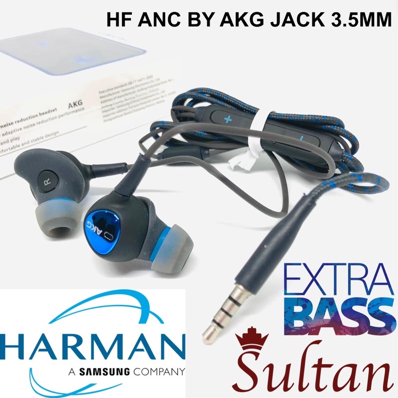 PROMO HANDSFREE SAMSUNG ANC JACK 3.5MM SOUND BY AKG ORI S20 MODEL COMPATIBLE FOR SMARTPHONE ANDROID