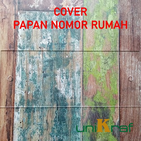 

Cover Papan Nomor Rumah - Akrilik Clear