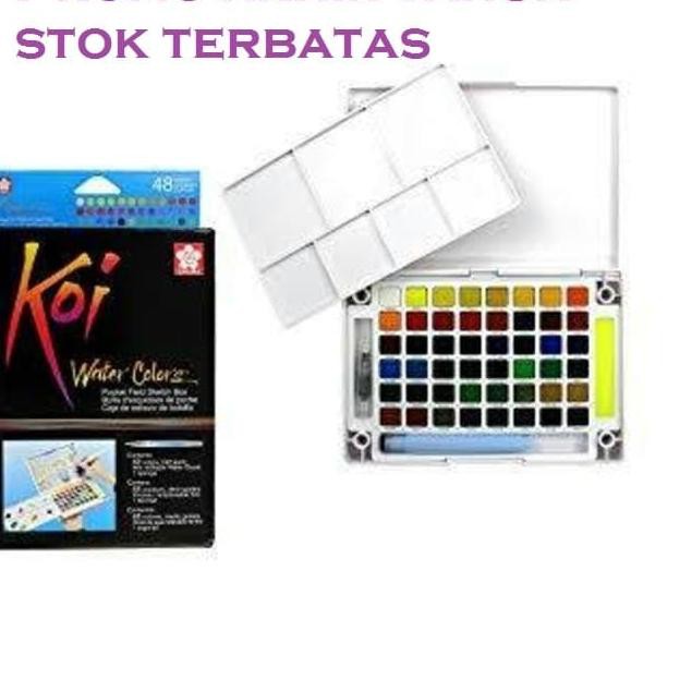 

ô Terlaris >>>> Sakura Koi Watercolors 48 Pocket Field Sketch Box Cat Air ô