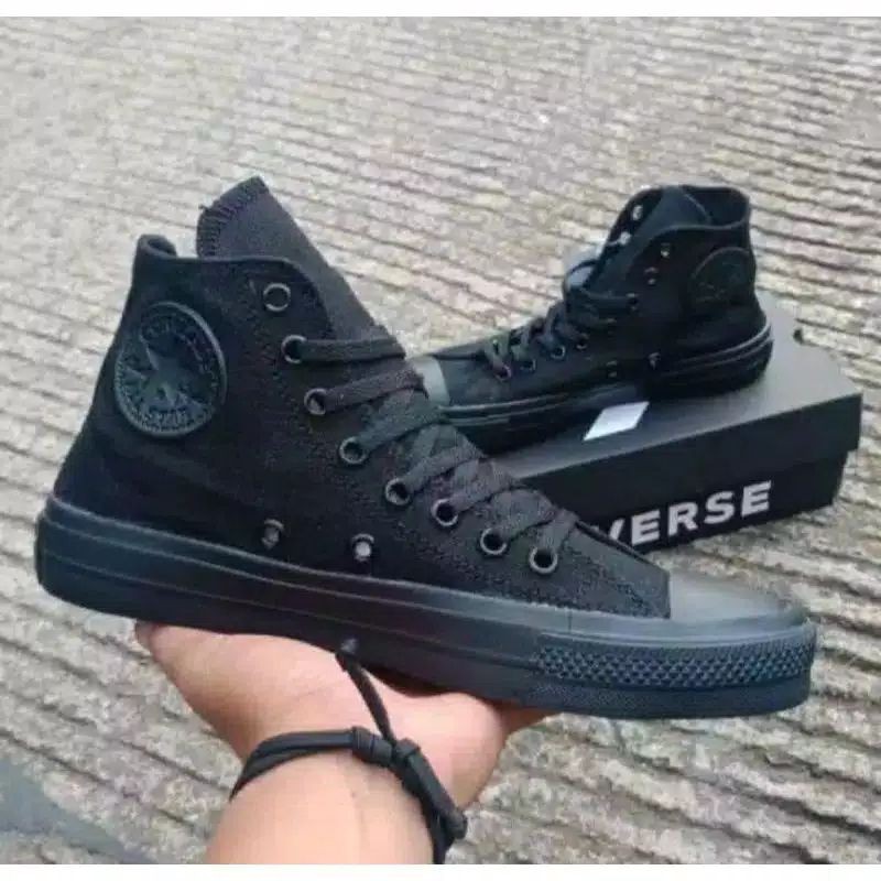 Converse Boot Black White Ukuran Lengkap Stylish