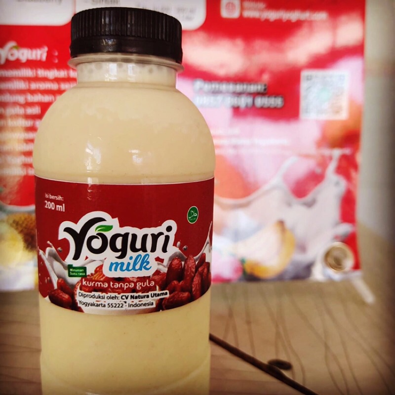 

Susu Kurma Tanpa Gula 200ml Yoguri Milk