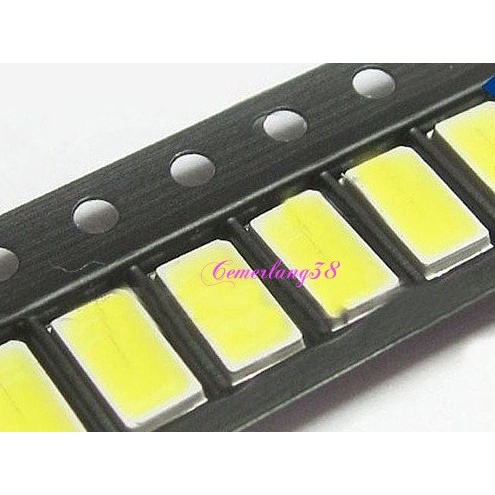 SMD Chip LED 5730 Putih / Cold White 6000-7000K 3.2-3.4V