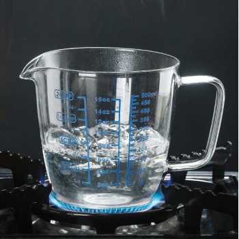 Gelas Takar Kaca / Teko Kaca Tahan Panas / Teko Kaca Susu Kopi Tahan Panas Milk Jug Pitcher