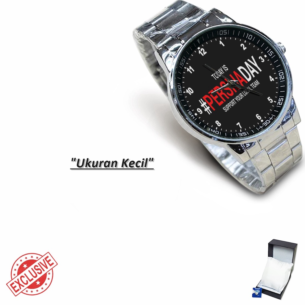 Jam Tangan Rantai Couple PERSIJA DAY (Awesome)
