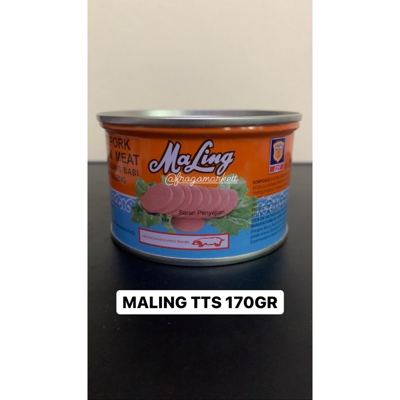 NON HALAL !!! Daging Ham Maling TTS 170gr