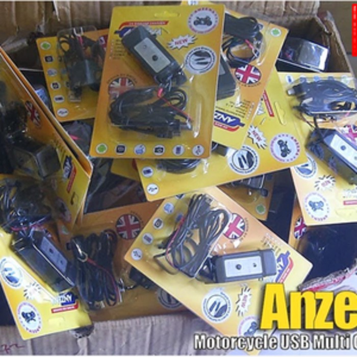 Charger HP Motor USB Anzena Charger Motor Handphone USB