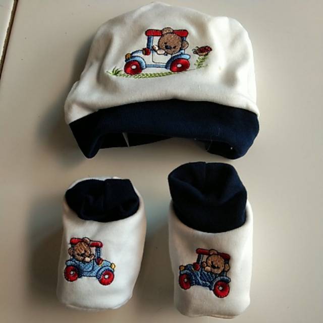 TOPI SET BABY LUCKY