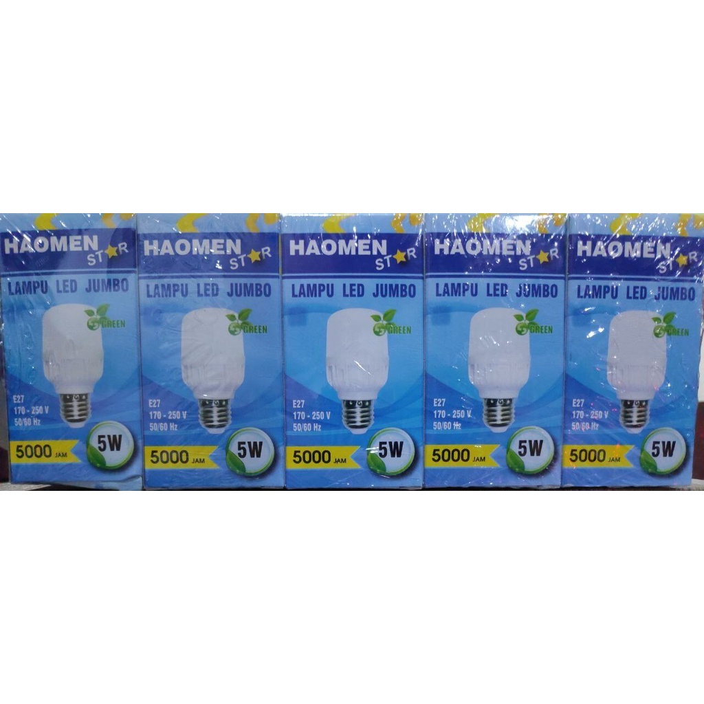 Lampu Led 5 watt HAOMEN