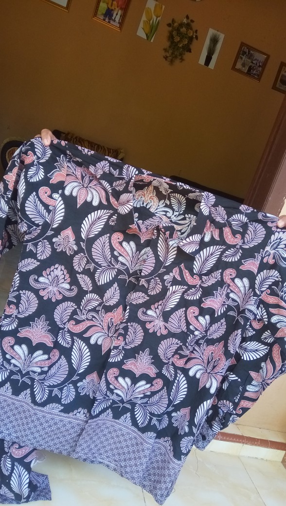 Couple Batik Terbaru • Sarimbit Batik • Couple Keluarga • Seragam Batik • Saroja Batik Fashion 787