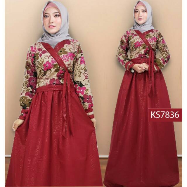 30+ Trend Terbaru Gamis Ala Korea