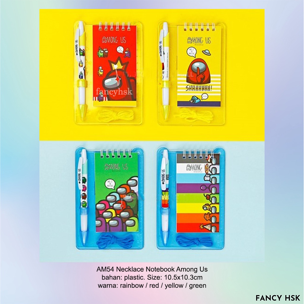 

ORI KOREA NECKLACE NOTEBOOK AMONG US AM54