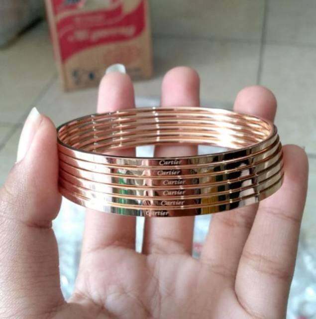 GELANG KERONCONG TITANIUM GELANG KERONCONG WANITA BLINK