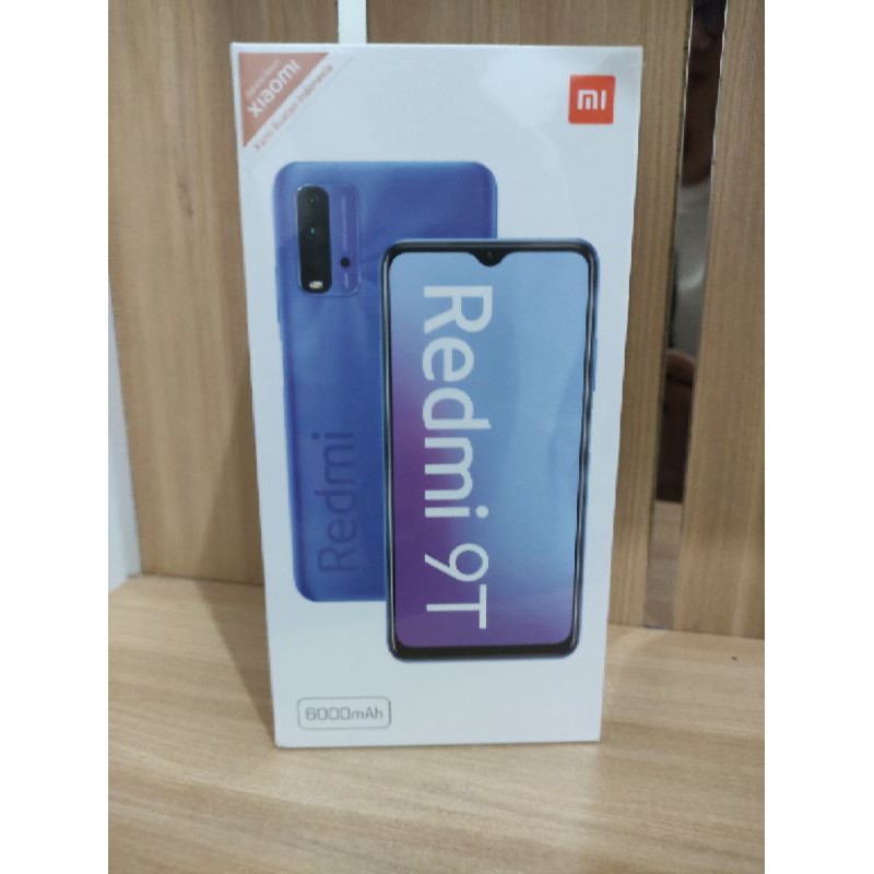 Xiaomi Redmi 9T 6/128 Garansi Resmi Xiaomi Baru Segel No Repack