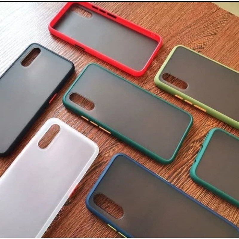 Oppo F9 A7 A5s Soft Case Matte Armor Colored Froasted Macaron