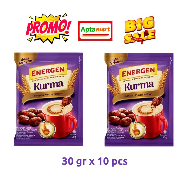 

Energen 1 Renceng isi 10 Sachet 34 gr.{Anda Belanja Anda Beramal}