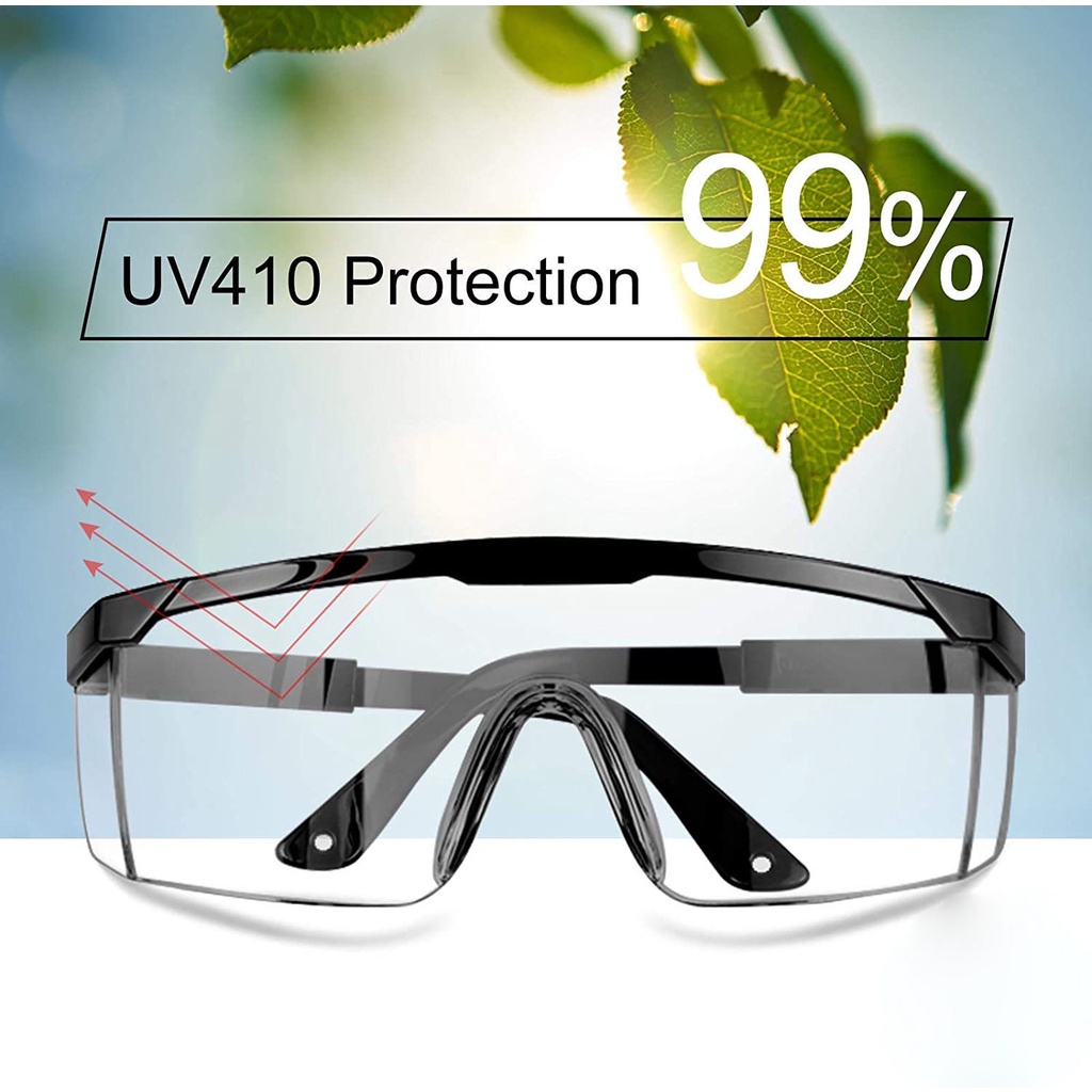 Unisex Reusable High-transparent Anti-splash Retractable Waterproof Safety Goggles / Outdoor Riding Anti-fog Clear Eye Protection Goggles / Soft Comfortable Anti-droplet Isolation Blinds Goggles For Children/ Dust-proof Wind-proof Eye Protective Glasses