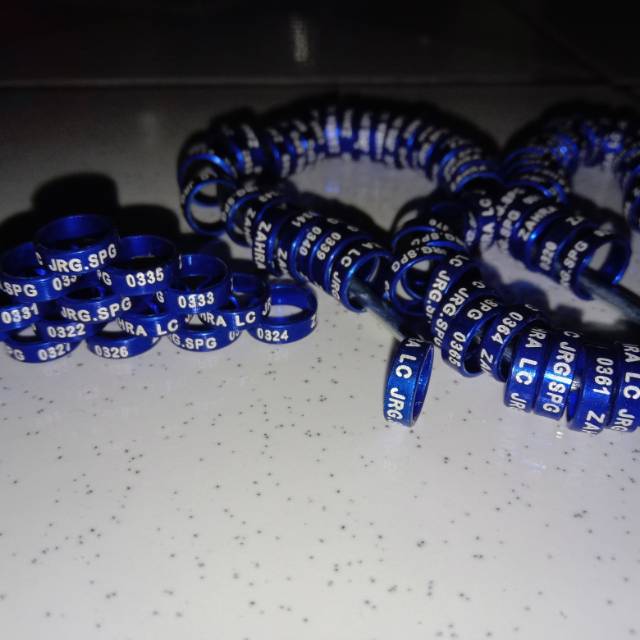 RING SLIM/RING PENDAMPING  MERPATI CETAK NAMA