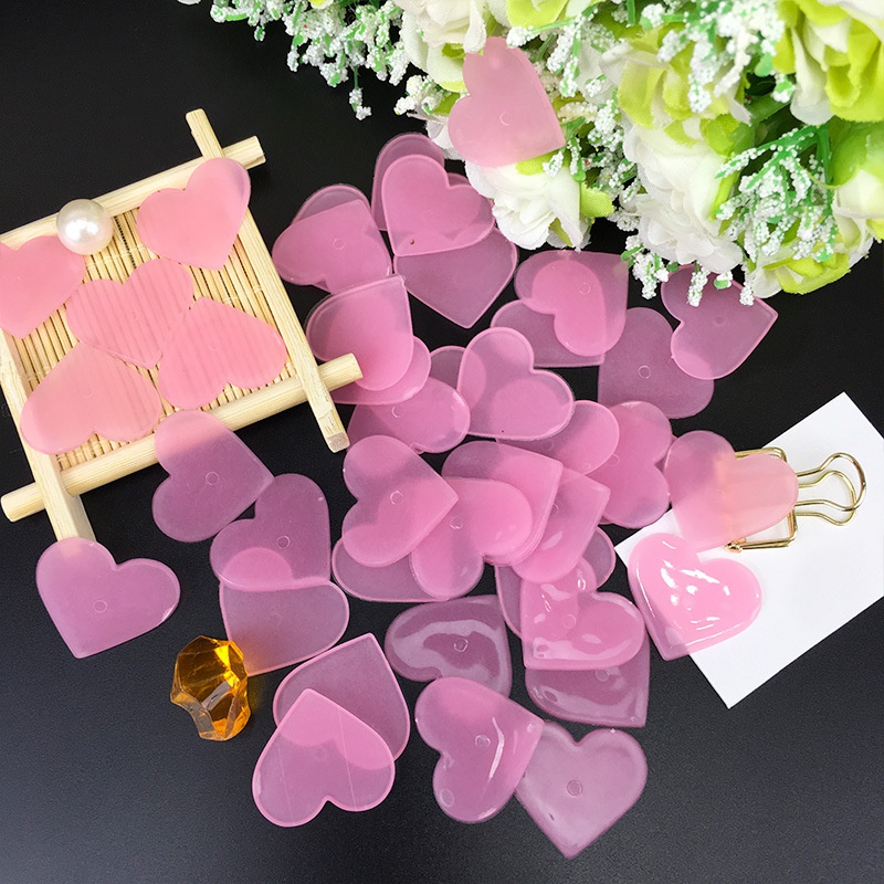 40pcs / Set Stiker Dinding Bentuk Hati 3d Glow In The Dark Untuk Dekorasi Kamar Anak