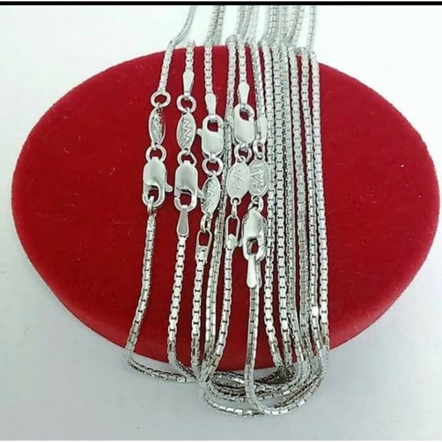 Kalung italy santa kalung wanita kalung pria perak 925 S180