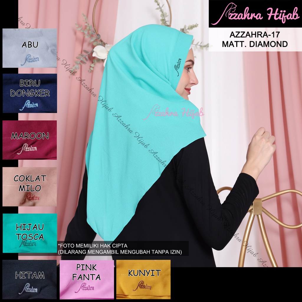 Hijab Segitiga Instan Diamond - Azzahra 17