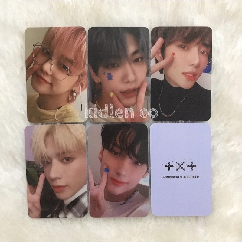 [MIN 3] BLUE HOUR ♡ txt unofficial premium photocard 310 gsm 2 sisi ♡ r vr ar broadcast pineapple selca ♡ Yeonjun Soobin Beomgyu Taehyun Hueningkai