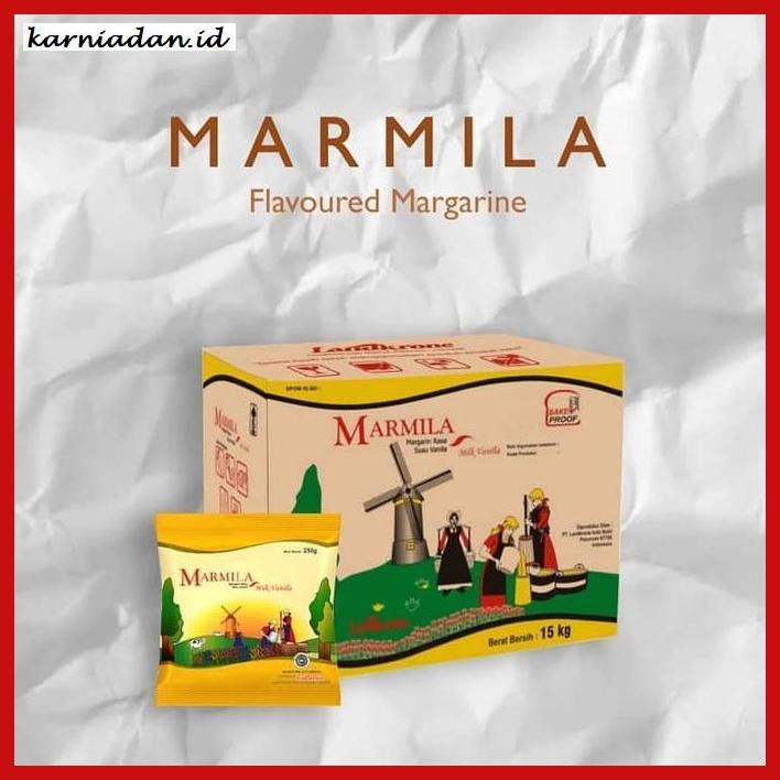 

Rettubagetnem- Marmila Margarine Susu / Mentega Milky Repack 1 Kg -Asli-Slii.