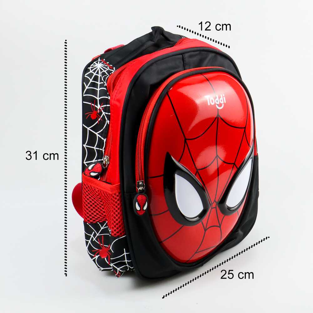 Toddi Tas Ransel Sekolah Anak Backpack Model Spiderman